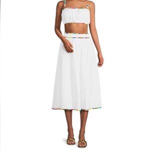 Antonio Melani Tyler Skirt | Coordinating Cotton Voile Midi Skirt NWT